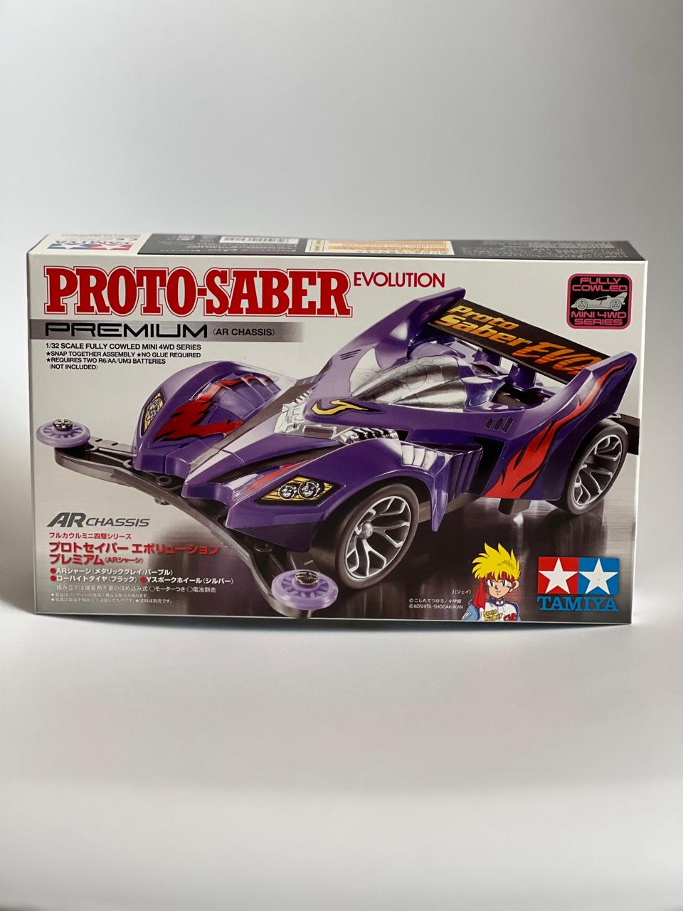 TAMIYA Mini 4WD Proto-Saber Evolution Premium