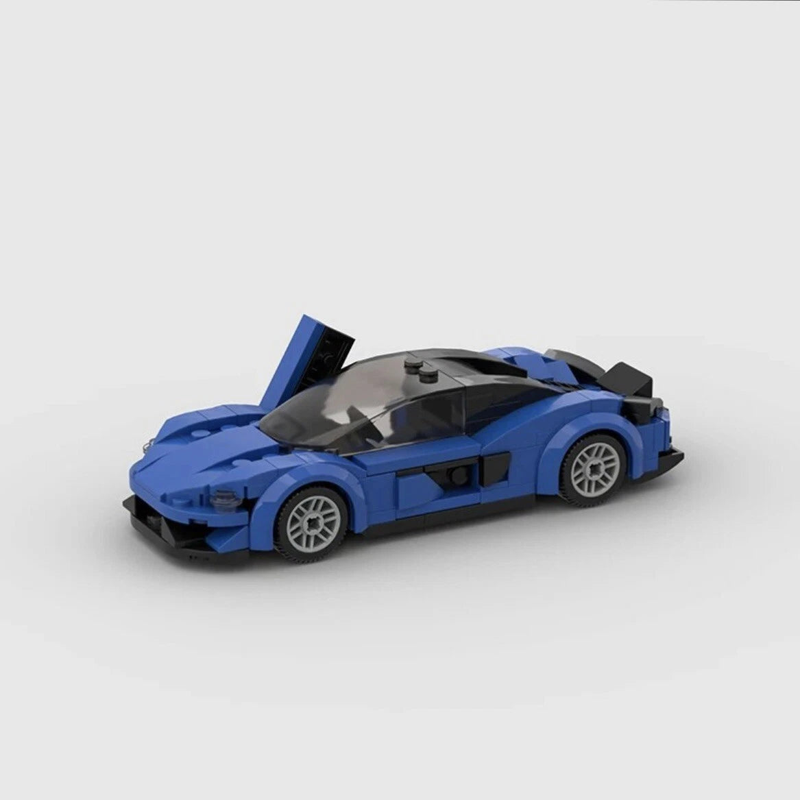 Blue Mclaren 560s Building Blocks