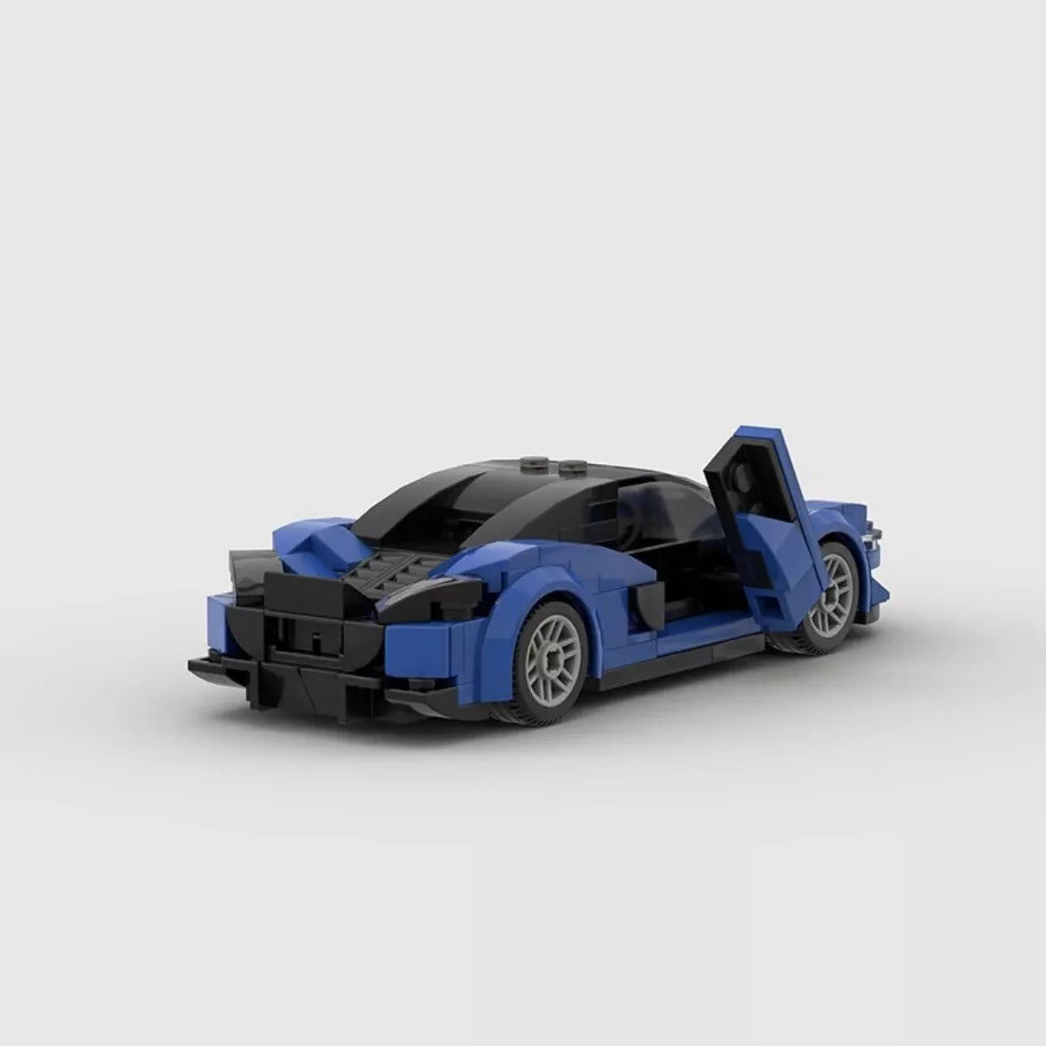 Blue Mclaren 560s Building Blocks