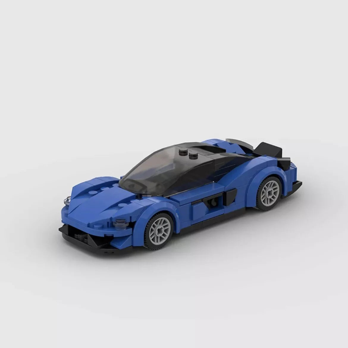 Blue Mclaren 560s Building Blocks