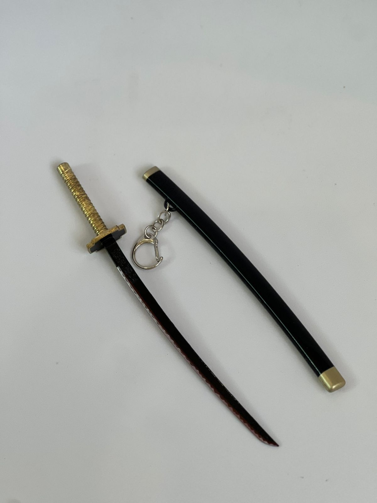 22cm Demon slayer yoruichi sword metal keychain