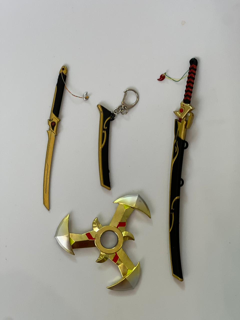 Overwatch Genji Sword keychain