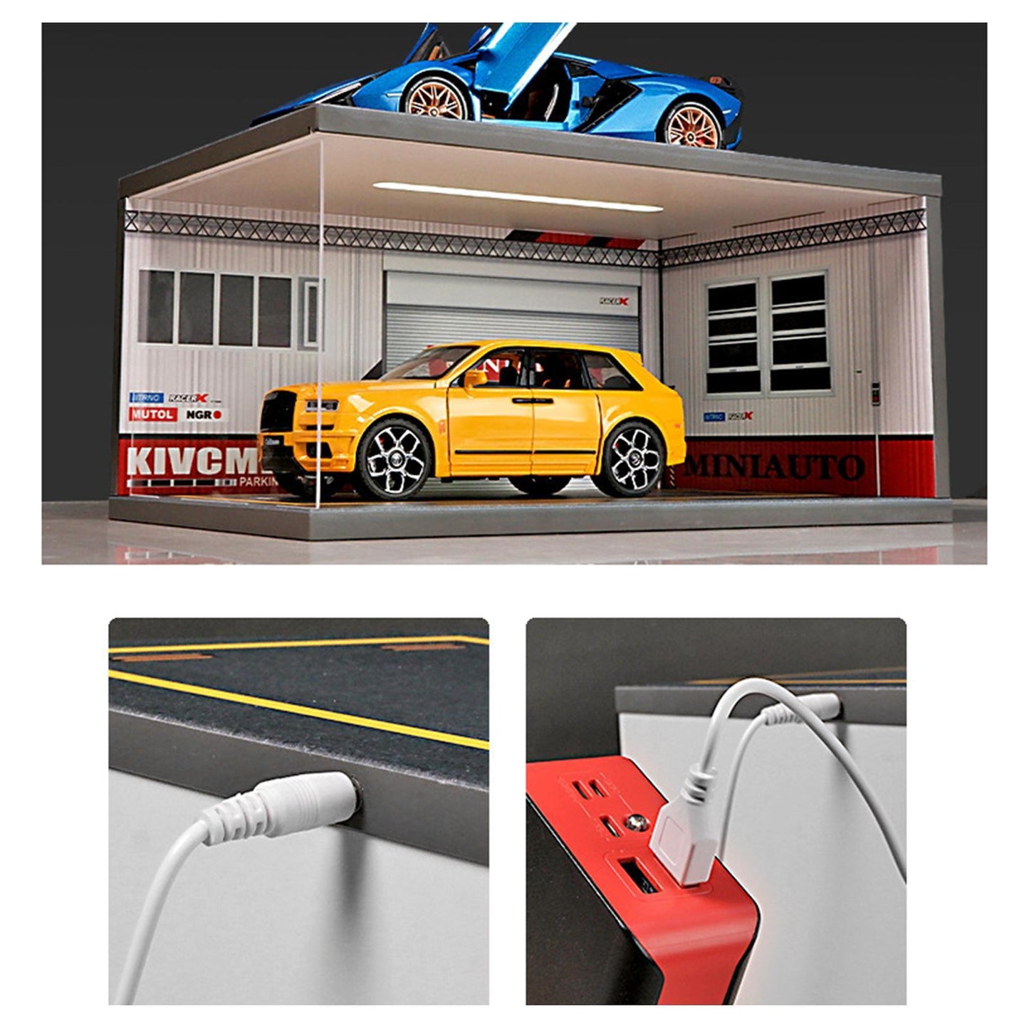 1:18 Car Parking Display Box