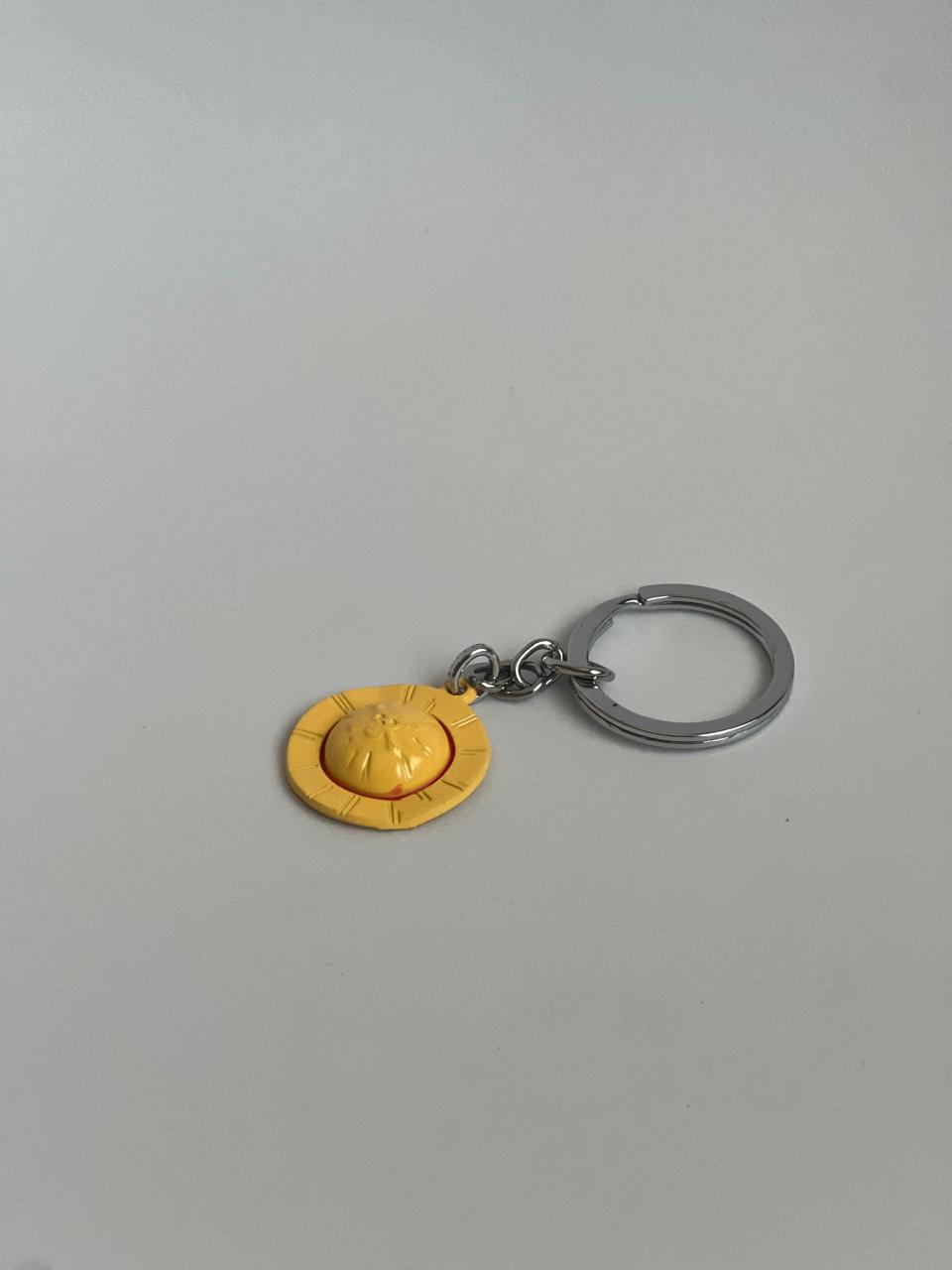 One Piece Luffy Hat keychain