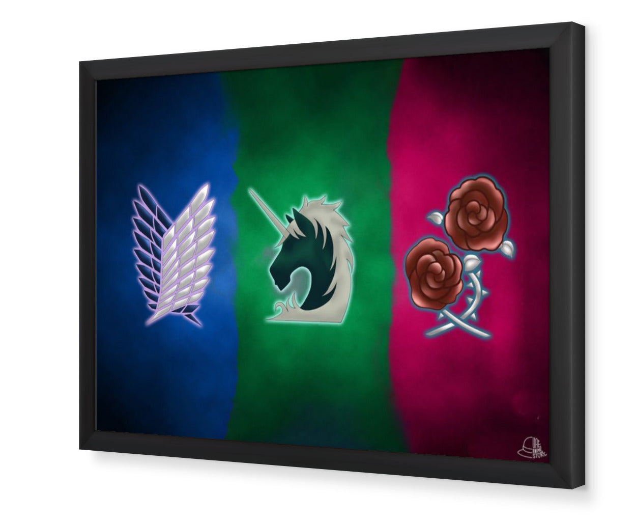 Attack On Titan Framed Poster