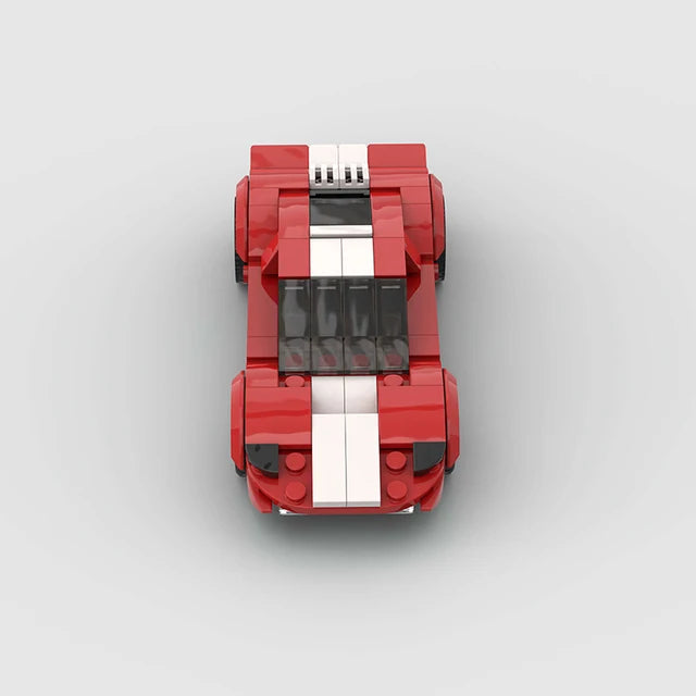 Ford GT40 MK IV Red Building Blocks