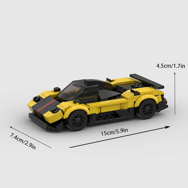 Pagani Zonda Cinque Building Blocks