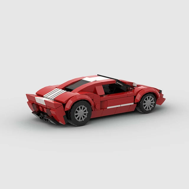 Ford GT40 MK IV Red Building Blocks