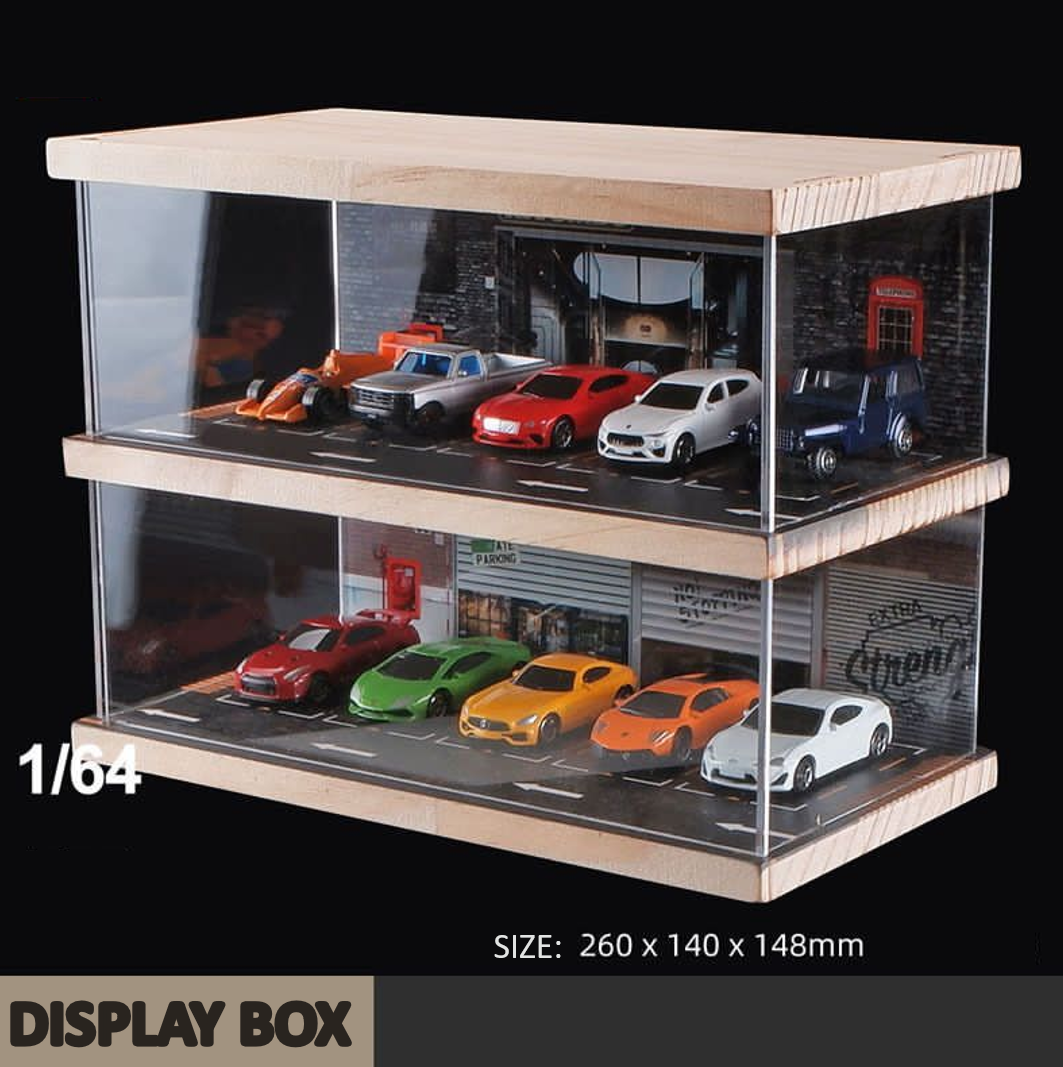 1:64 Diecast Model Car Display Case