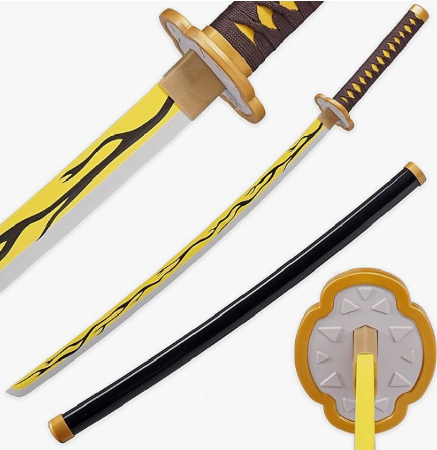 Demon Slayer Kaigaku Metal Sword