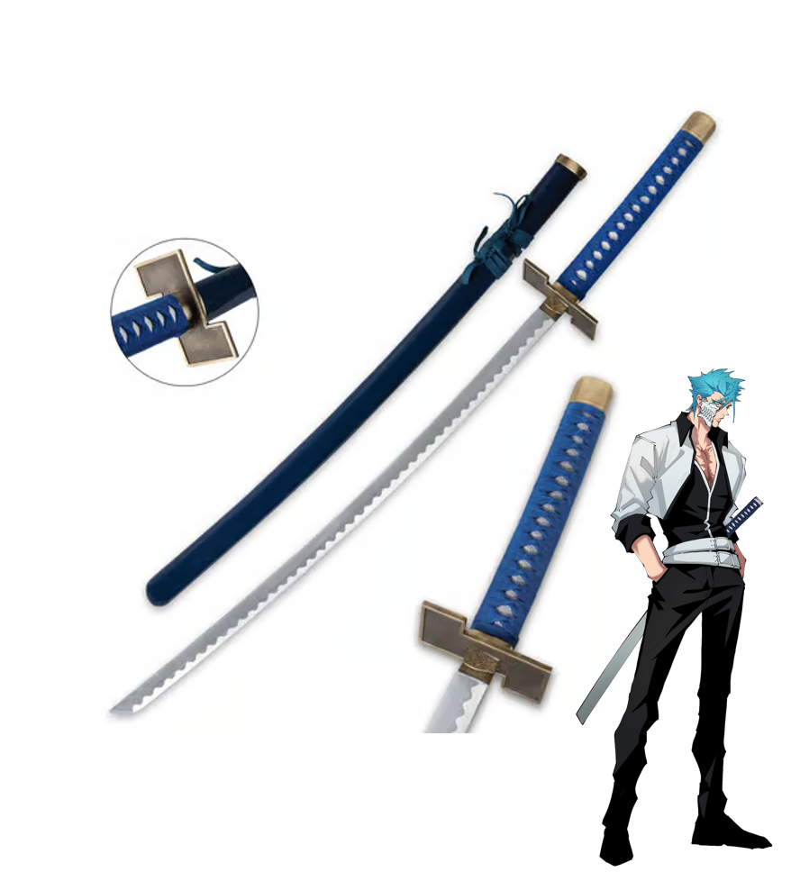 Bleach Grimmjow Metal Sword
