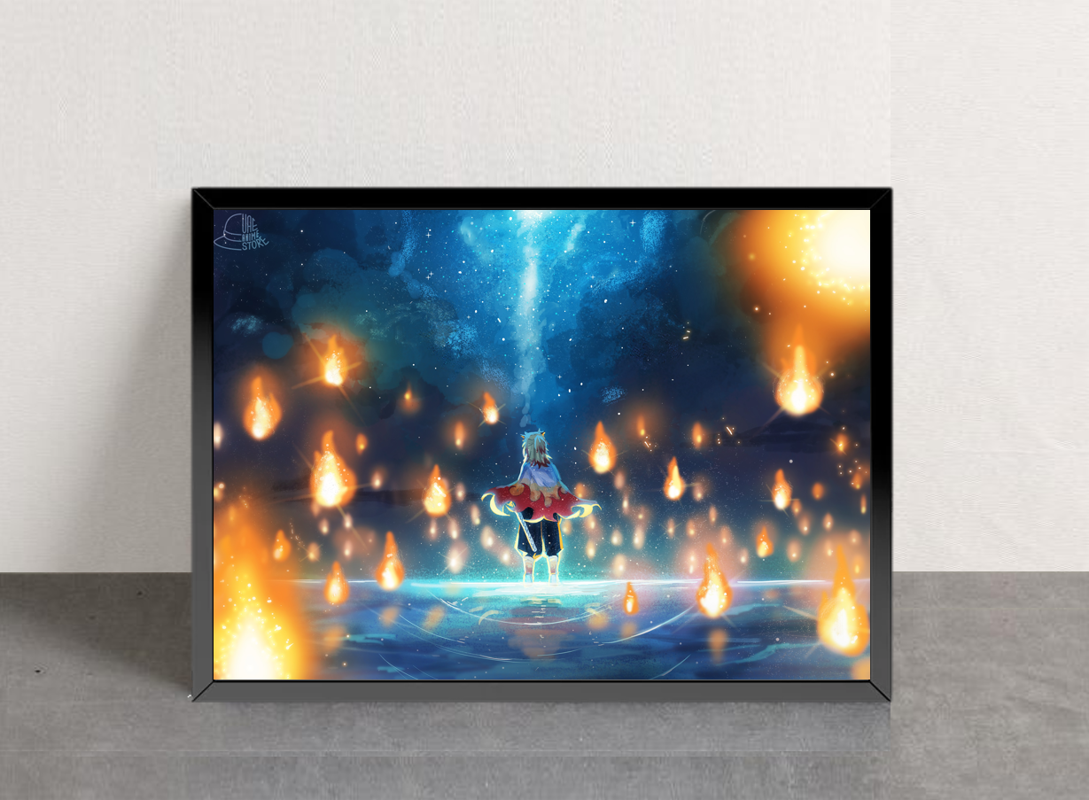 Demon Slayer Rengoku Poster