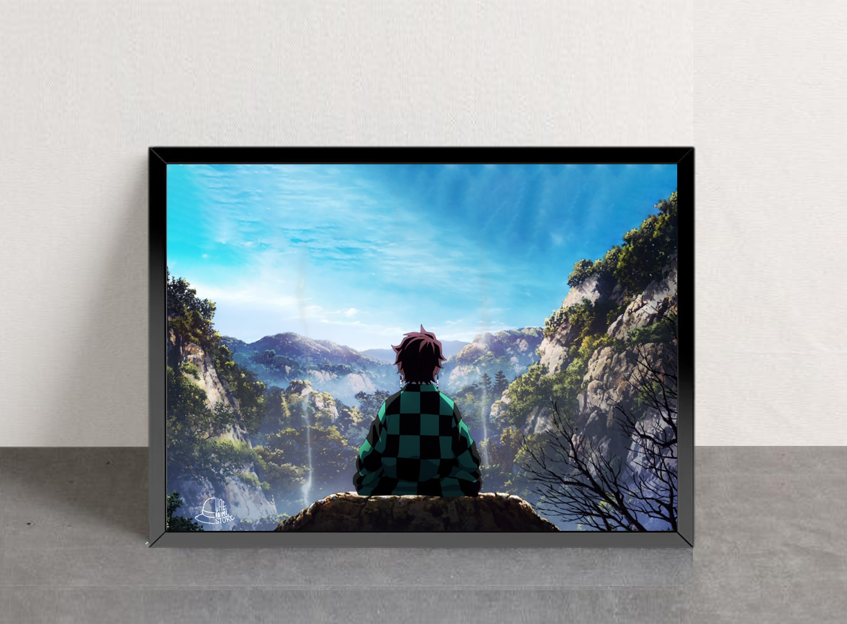 Demon Slayer Scenery Poster