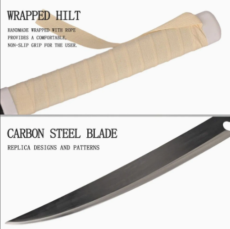 Bleach Ichigo Shikai Zangetsu Metal Sword