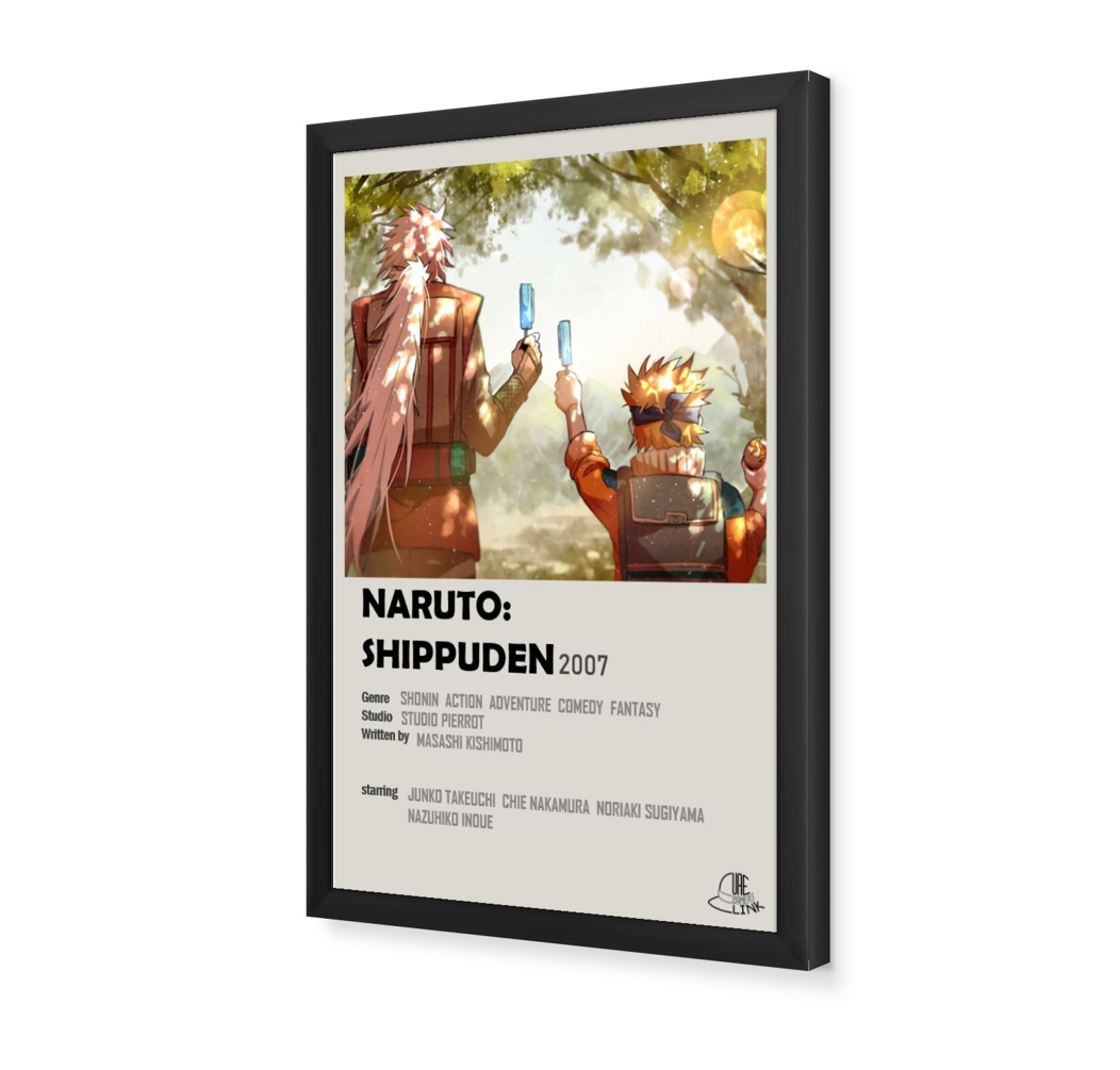 Naruto Shippuden Framed Poster