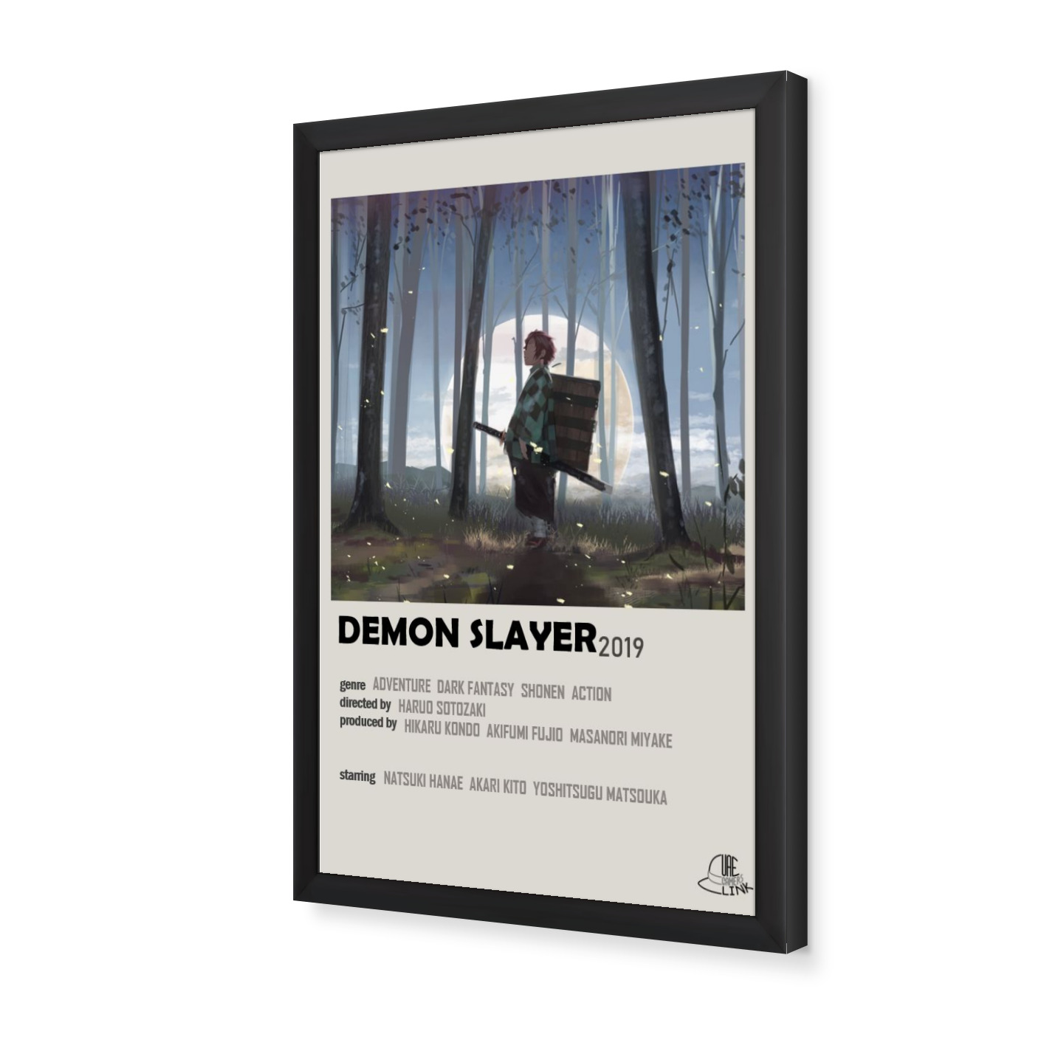Demon Slayer Framed Poster