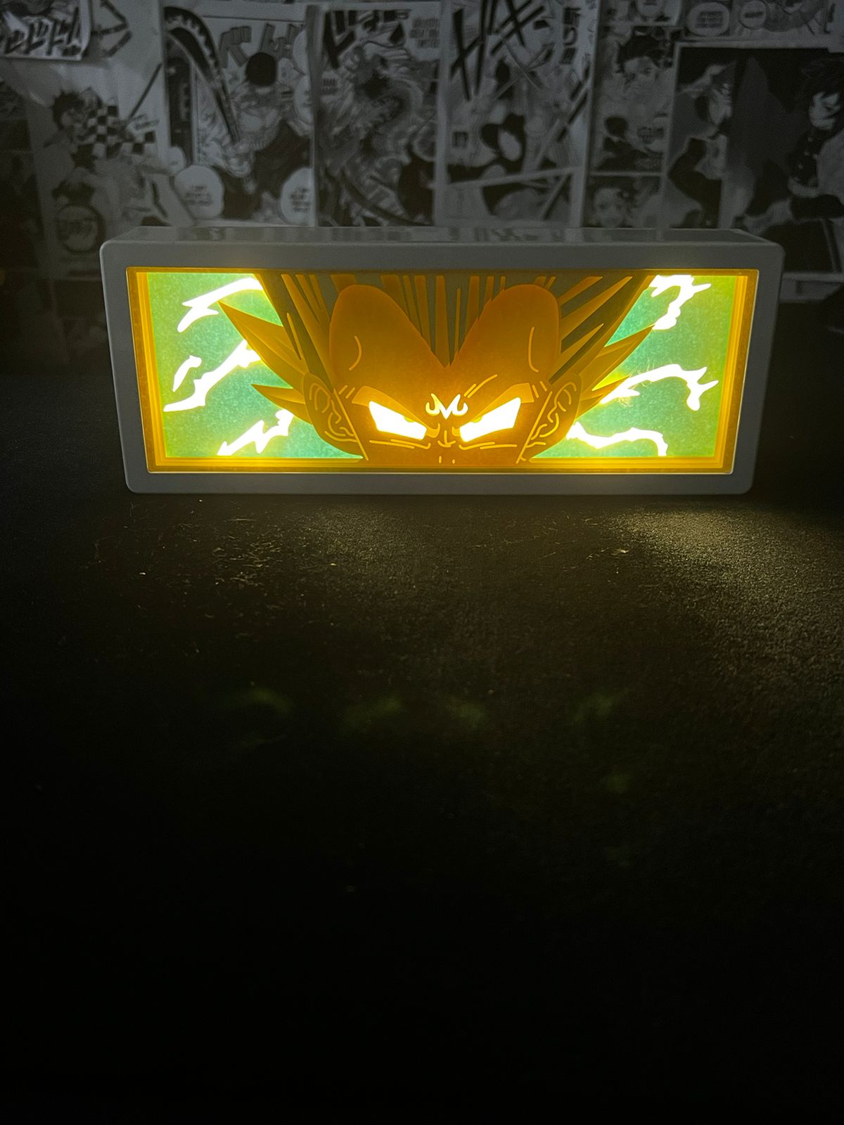 Dragon Ball Z Vegeta LED Light Box