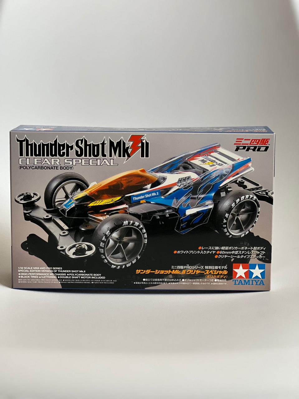 TAMIYA Mini 4WD PRO Thunder Shot Mk.II Clear Special