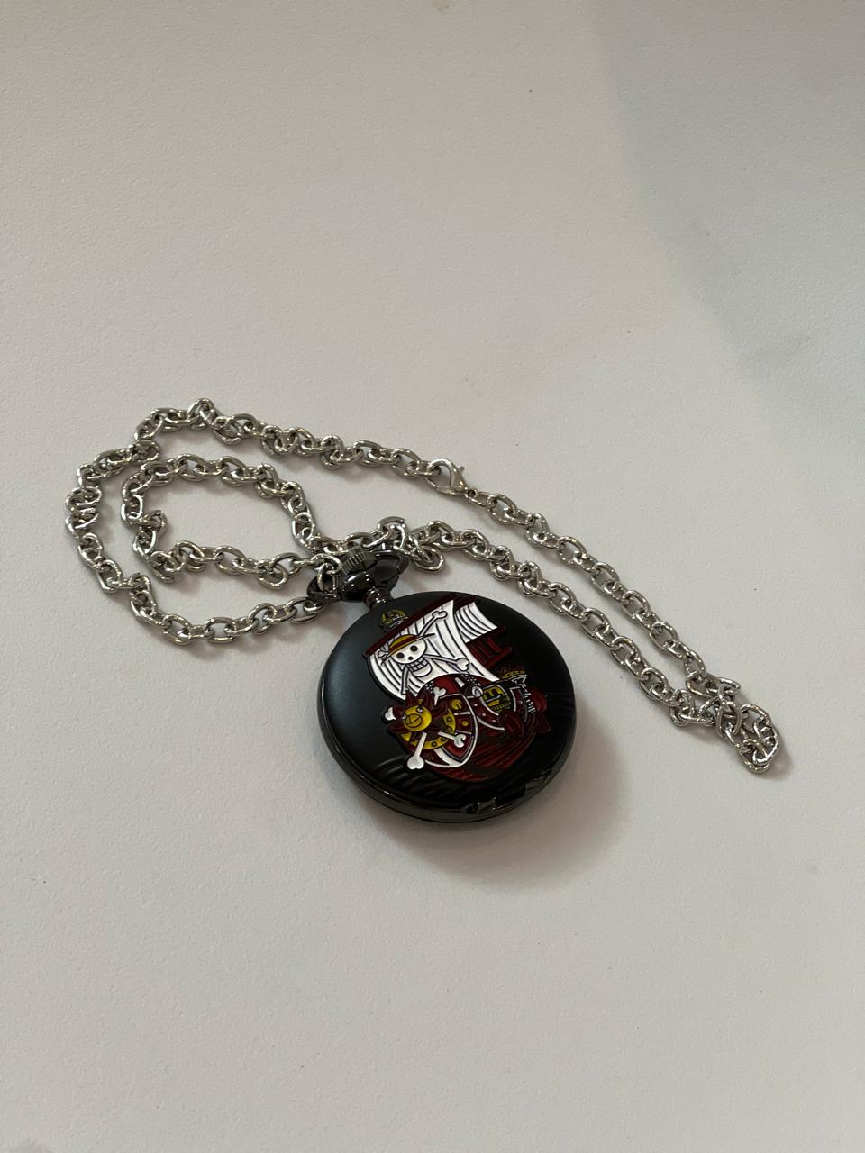 One Piece Pirate Ship Pocket Watch