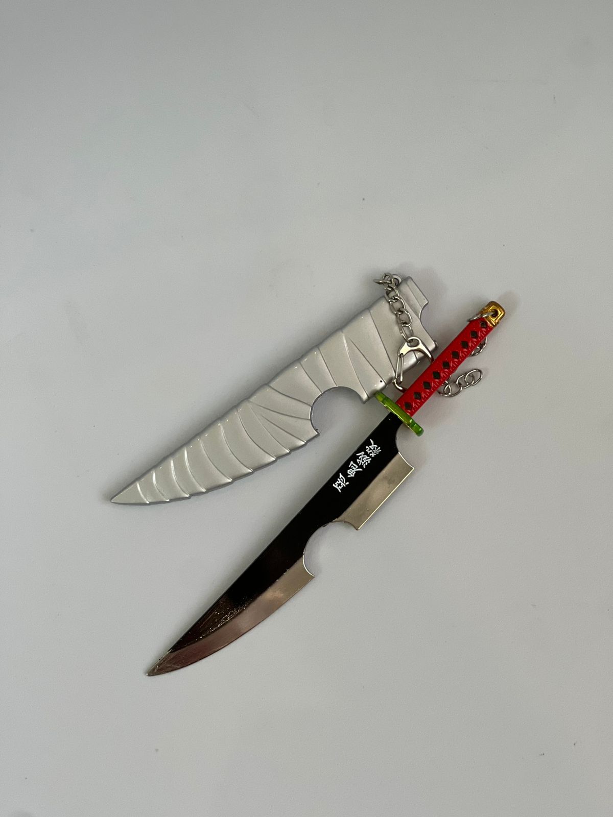 22cm Demon Slayer Tengen Sword metal keychain