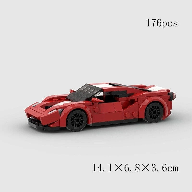 Ferrari 488 Pista Building Blocks