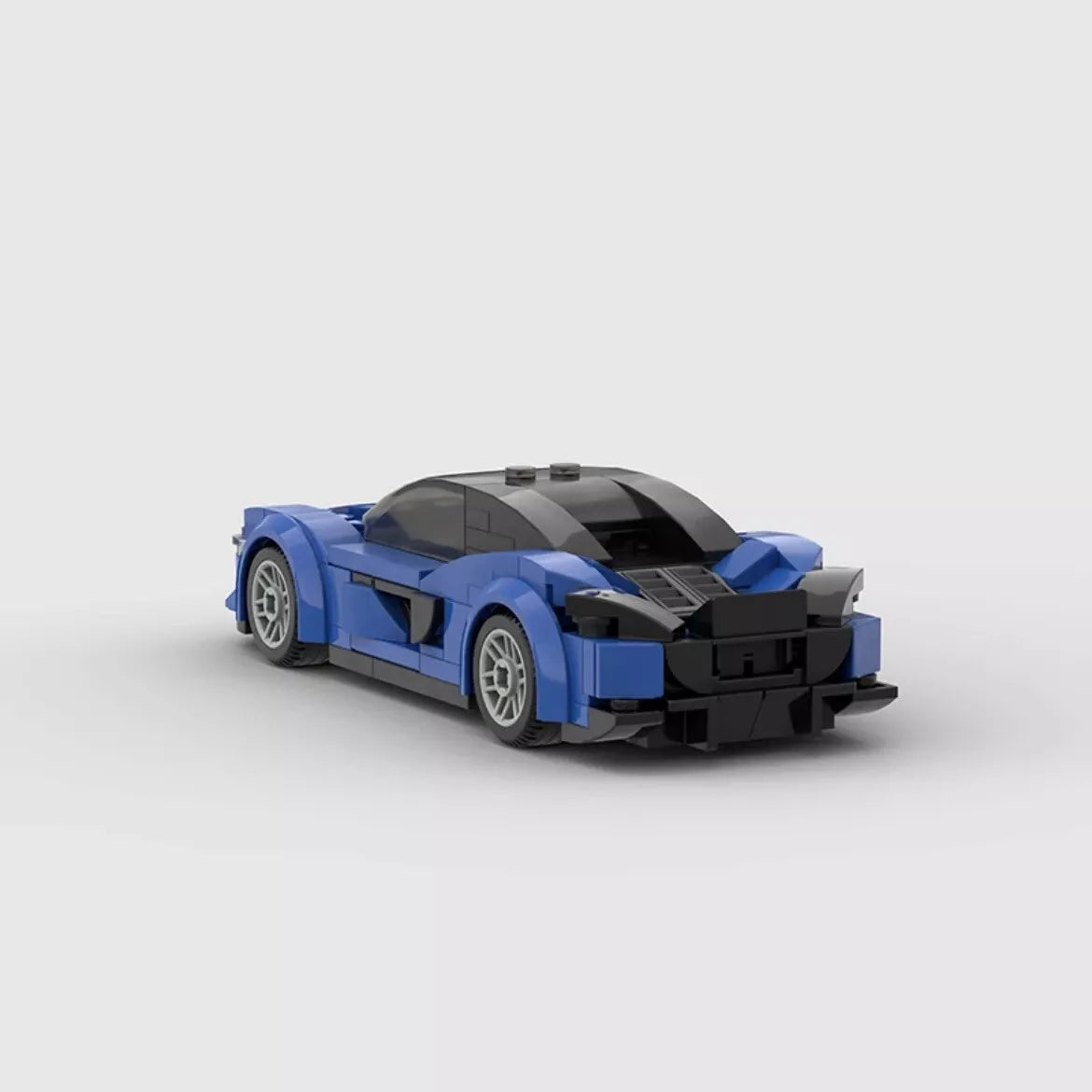 Blue Mclaren 560s Building Blocks