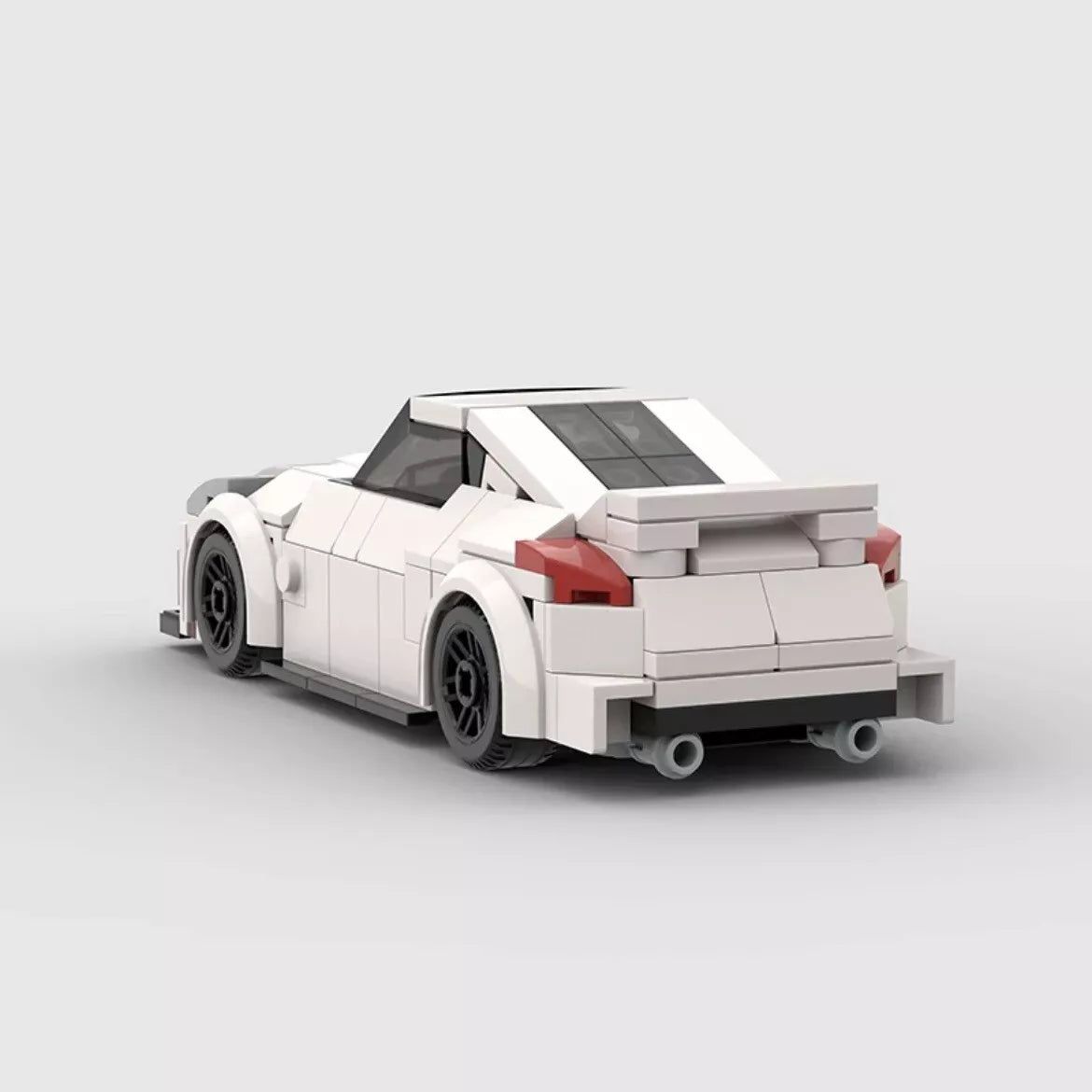 White Nissan 350z Building Blocks