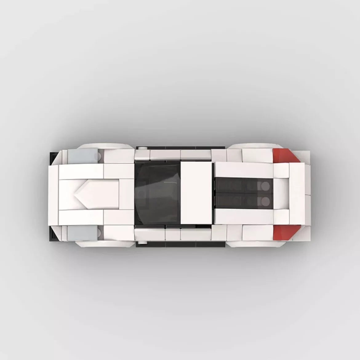 White Nissan 350z Building Blocks