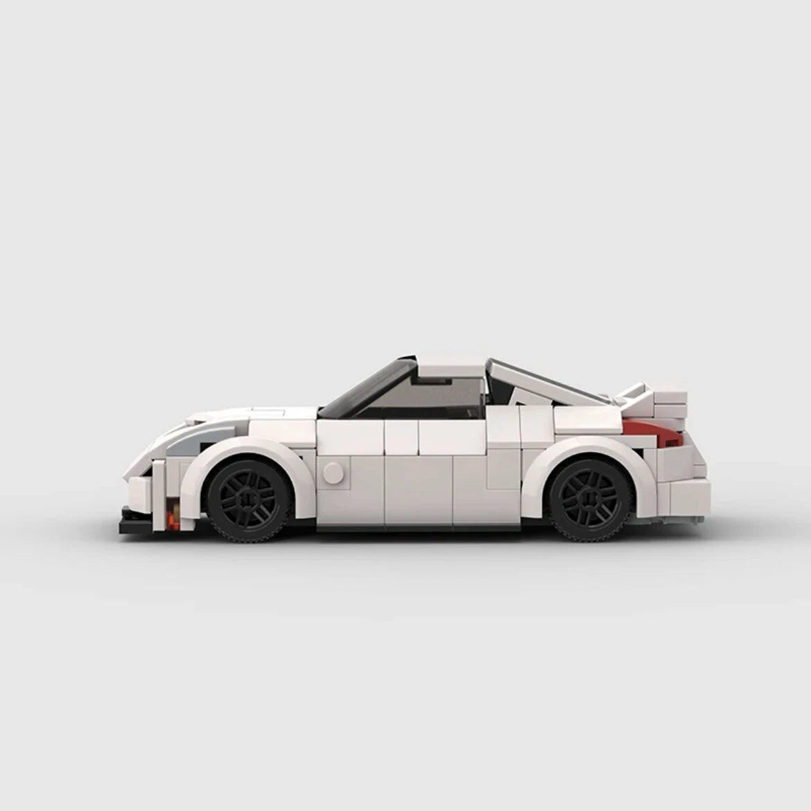 White Nissan 350z Building Blocks