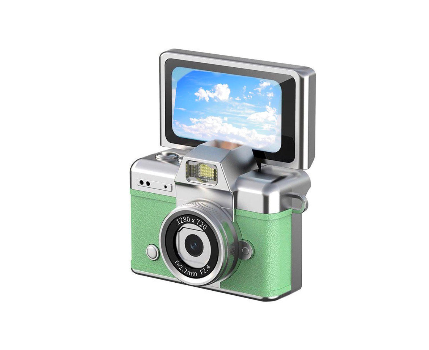 Mini Digital Vintage Camera w/ Flip Screen (6 colors)