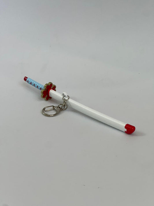 17cm Demon slayer mitsuri sword metal keychain