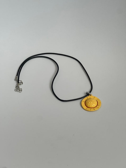 One Piece luffy Hat Fruit Necklace