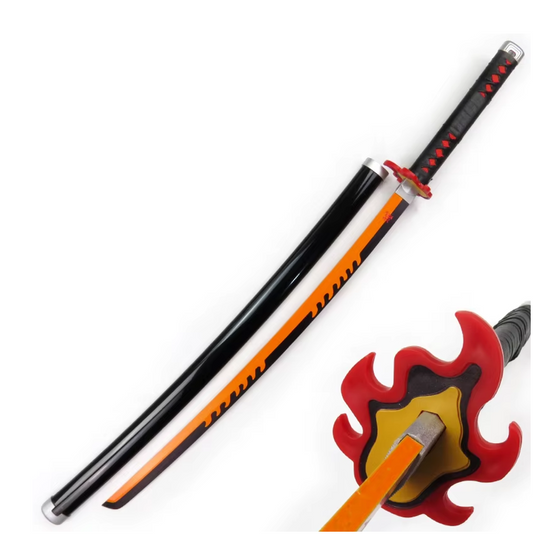 Tanjiro Kamado Metal Sword Flame