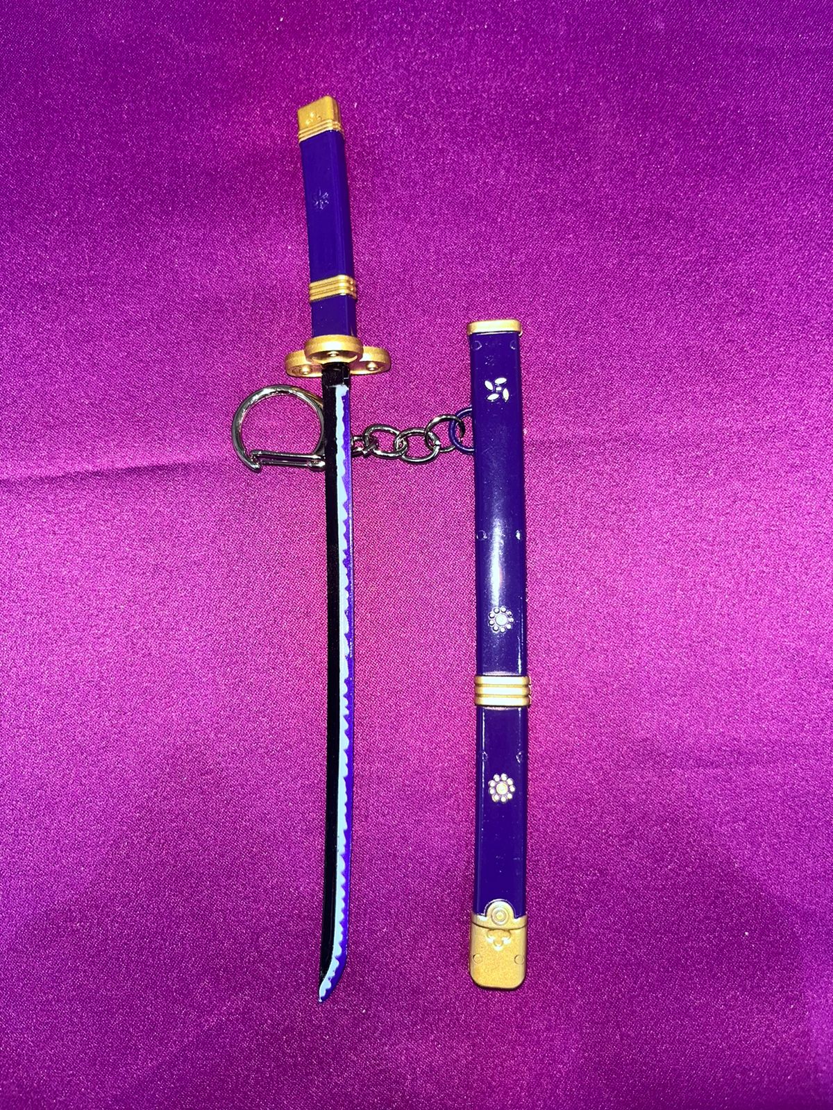Zoro enma Sword Keychain