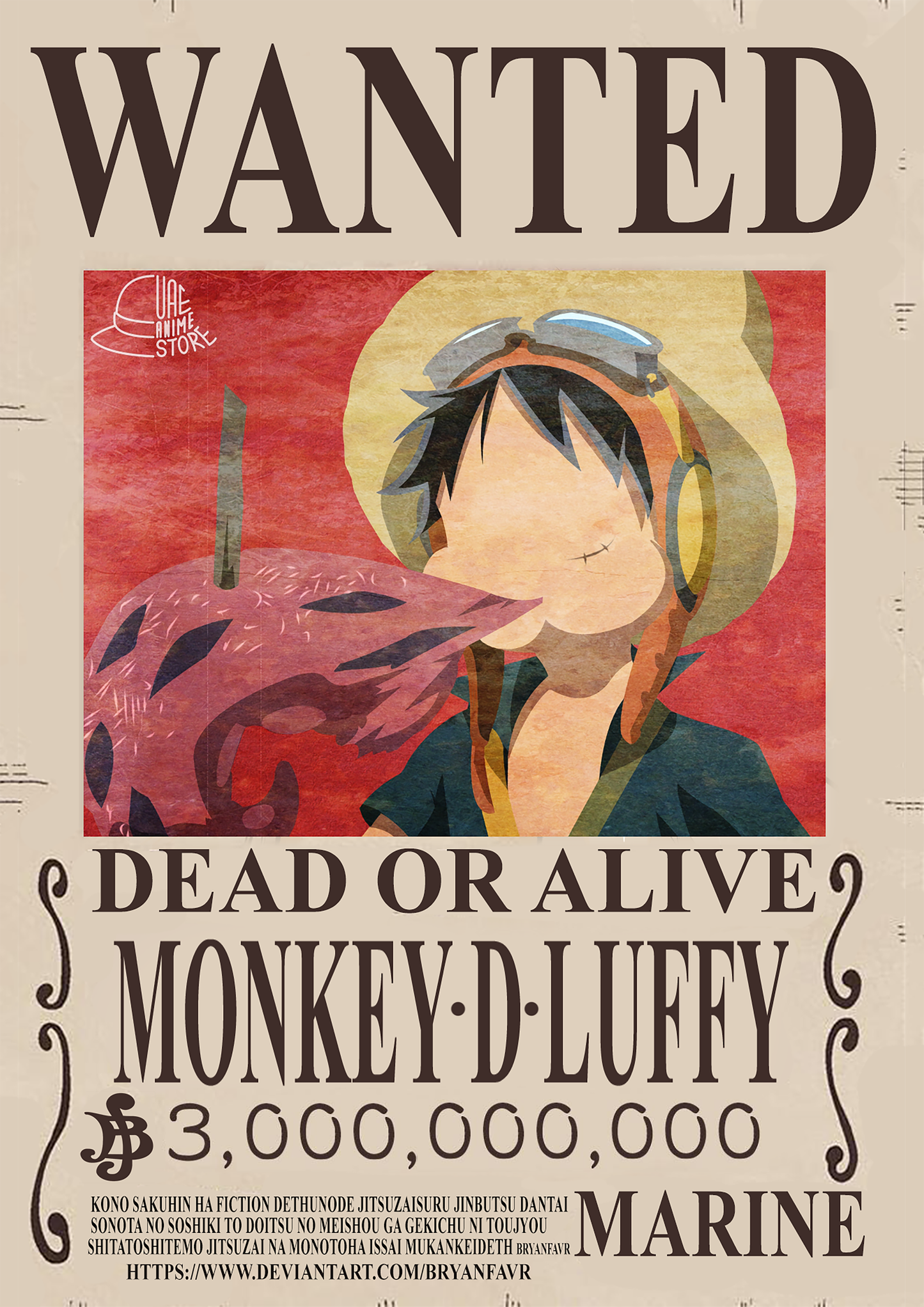 One Piece Wanted Posters