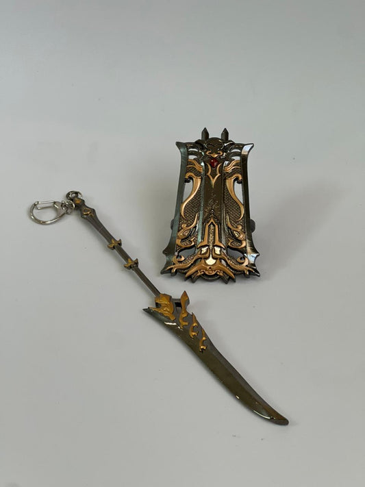 22cm Sword metal Keychain