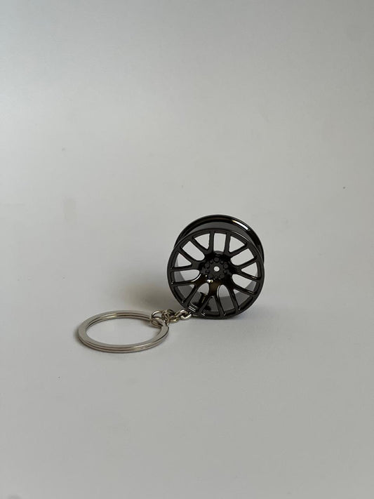 Car Tire Keychain