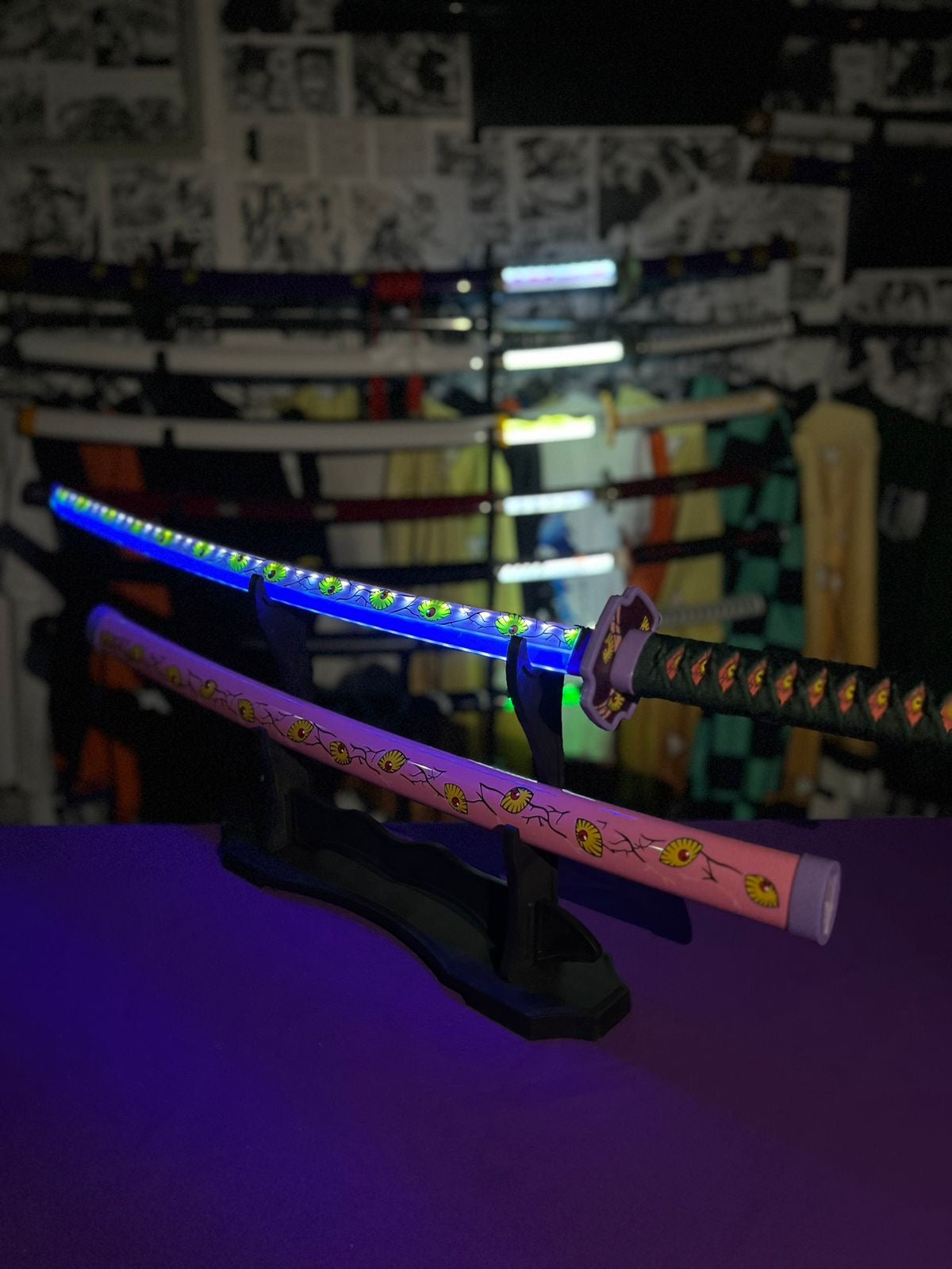 Demon slayer kokushibo LED sword