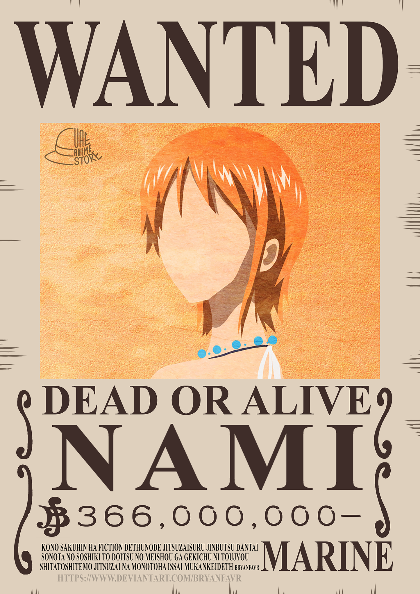 One Piece Wanted Posters