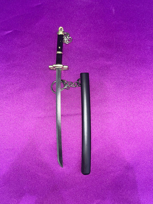 Zoro black sword Keychain