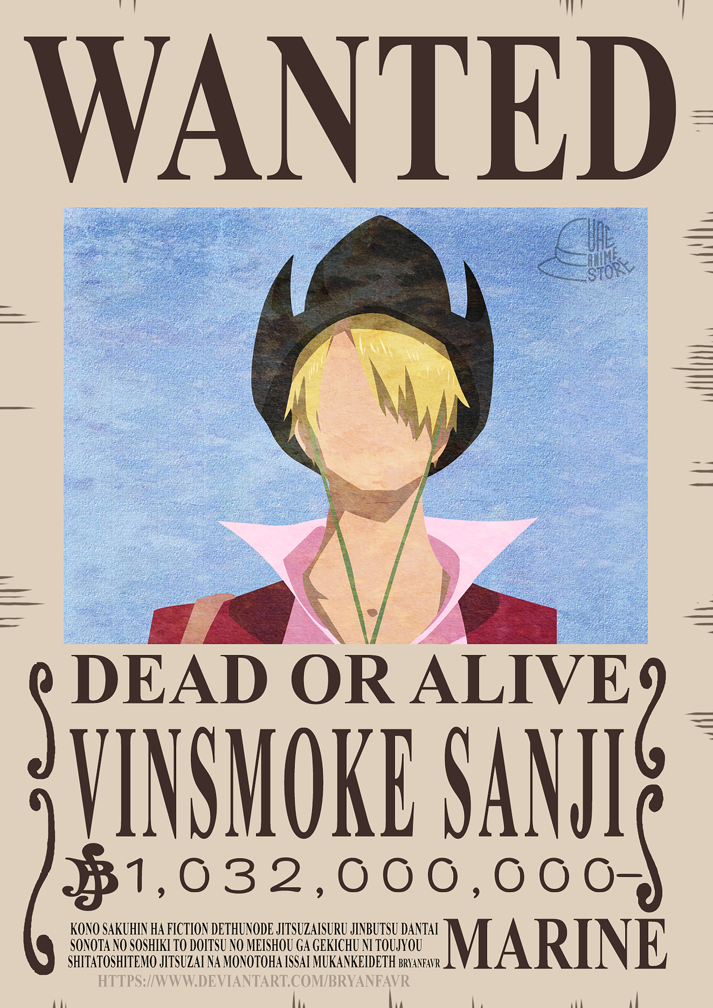 One Piece Wanted Posters