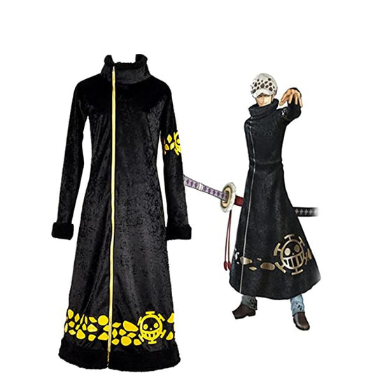 One Piece Law Cosplay Cape