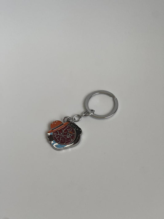 One Piece Ace keychain