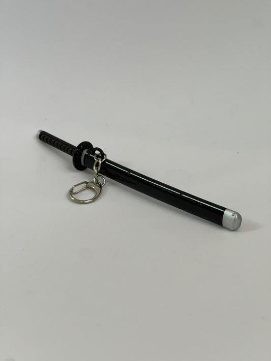 17cm Demon slayer tanjiro sword metal keychain