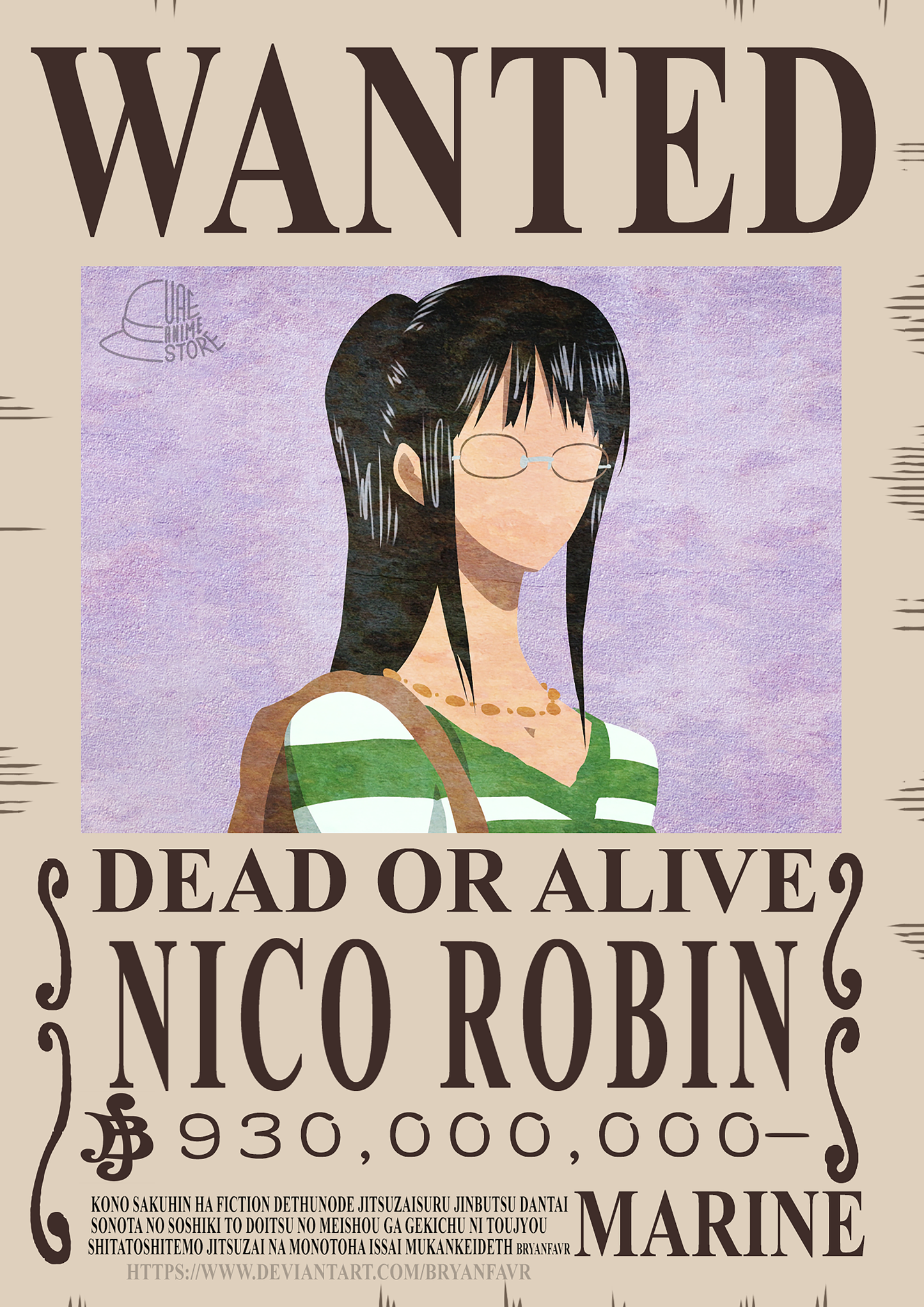 One Piece Wanted Posters