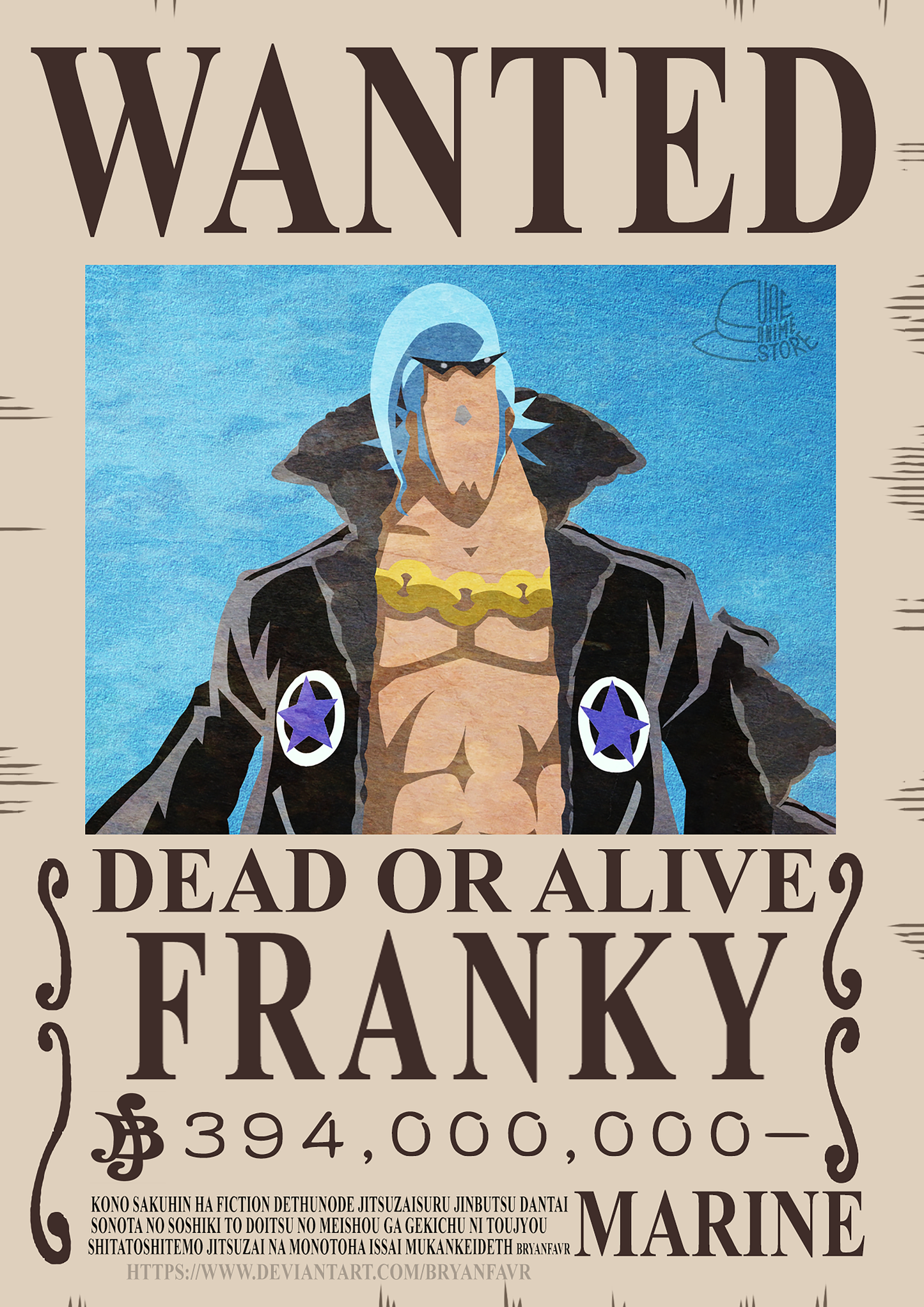 One Piece Wanted Posters