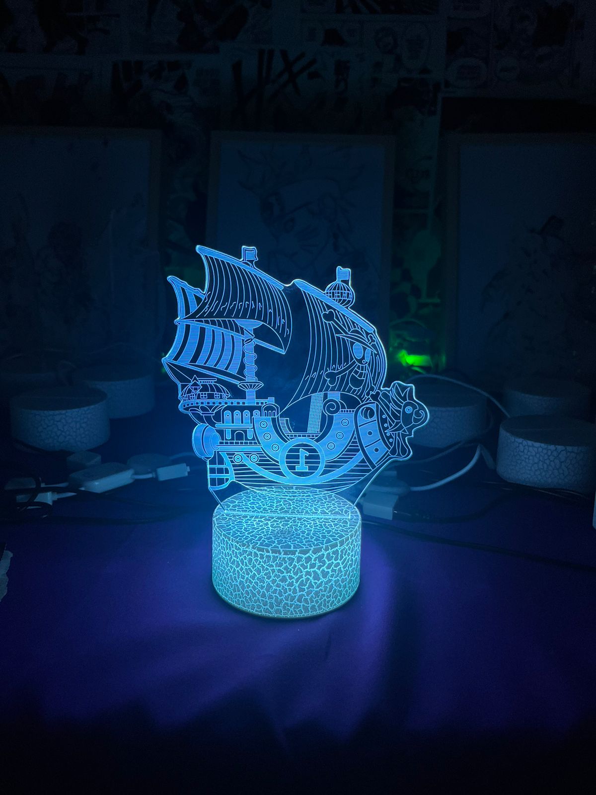 One Piece Thousand Sunny 3D LED Light