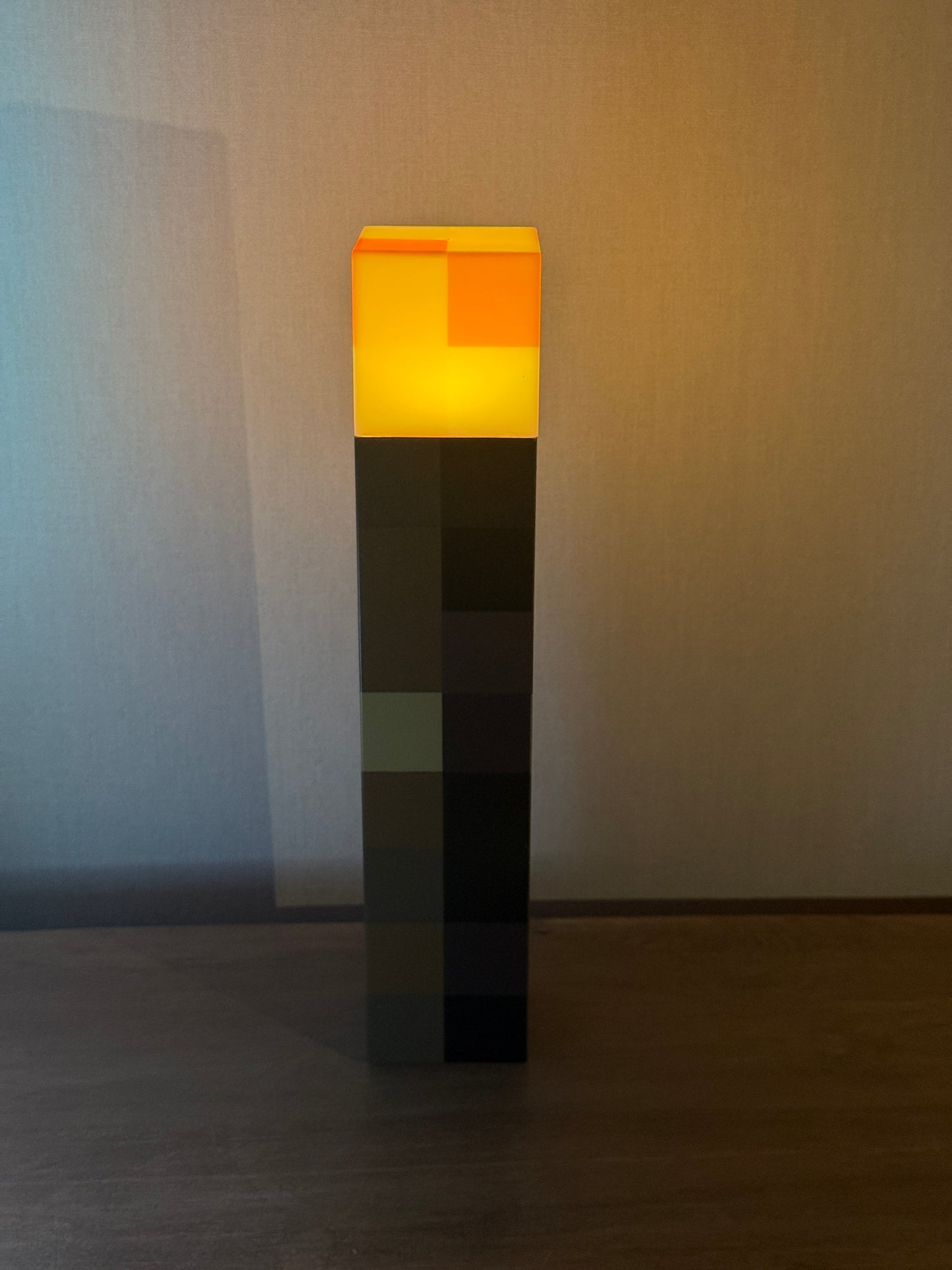 Minecraft LED Brownstone Torch Night Light
