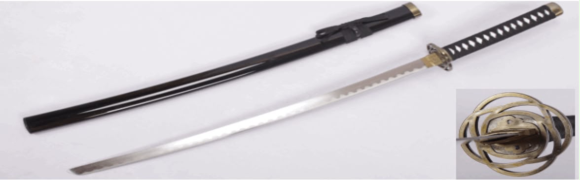 Cosplay metal sword