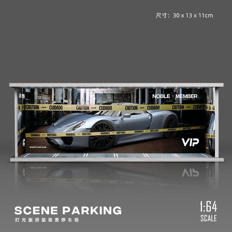 1:64 garage parking display
